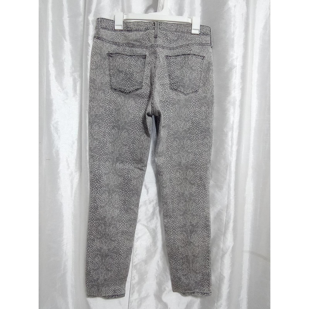 Universal Thread Snake Jeans Python Gray White Pa… - image 5